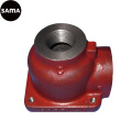 Soem-Gray Iron Valve Body-Sand-Casting mit der Bearbeitung, malend